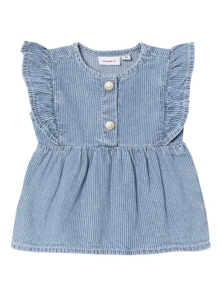 Ni Bluze Me Menge Te Shkurta 2407