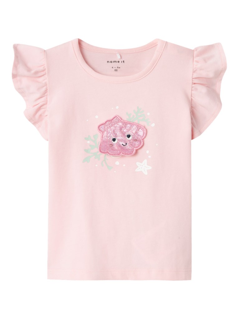 Ni Bluze Me Menge Te Shkurta 2407