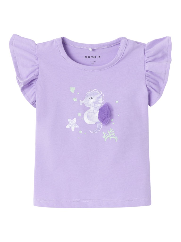 Ni Bluze Me Menge Te Shkurta 2407