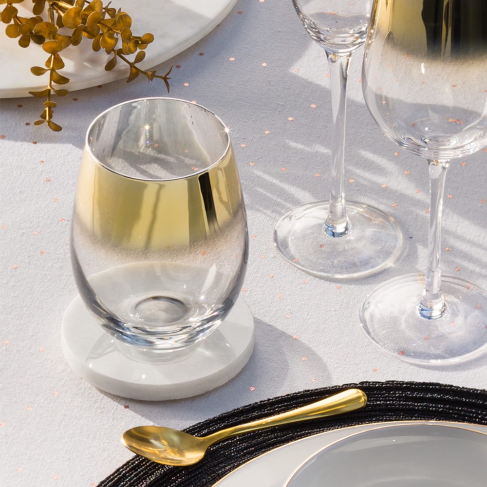 White Marble D10 - Mbjatese Per Gota Set 4Pcs