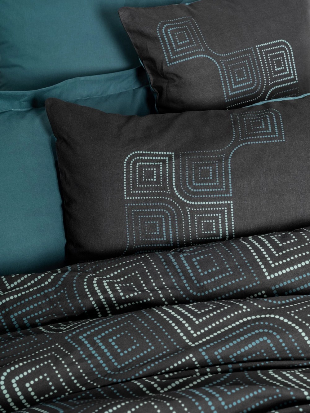 Dark Noche Petrol - Set Kellef Dyshe 200X220