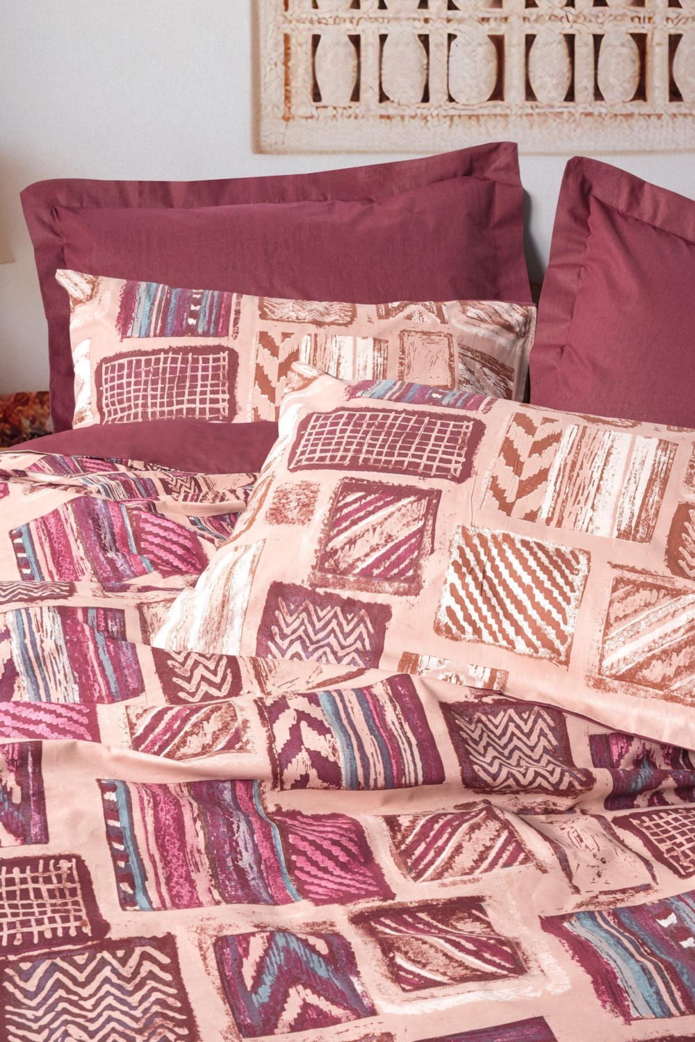 Ethnic Estilo Bordo - Set Kellef Dyshe 200X220
