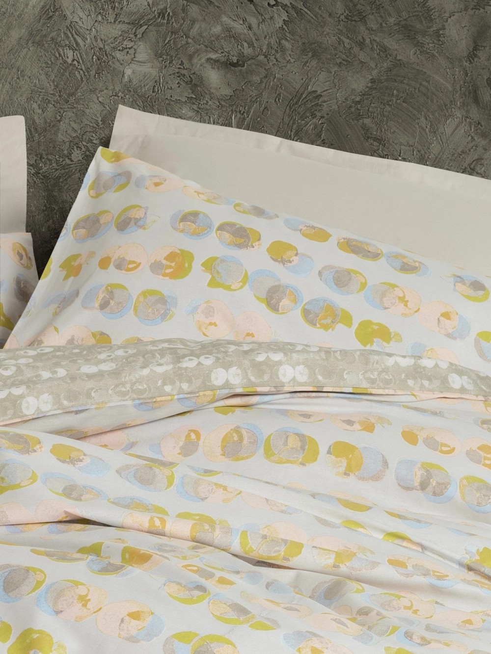 Minimal Jocus Bej - Set Kellef Njeshe 160X220