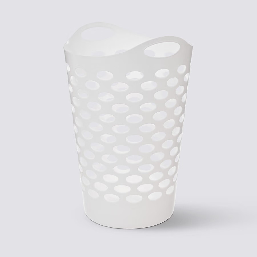 Five Shporte Per Rroba White 60L