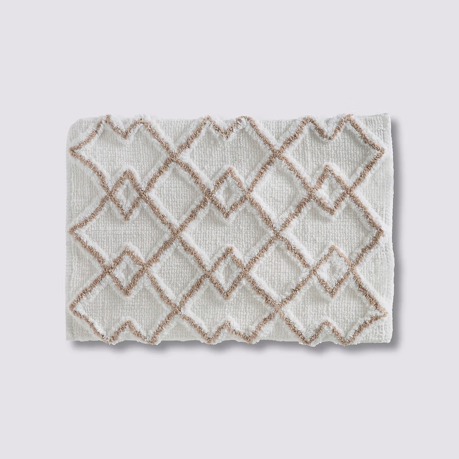 Five Tepih Per Banjo White&Taupe 50X75Cm 2