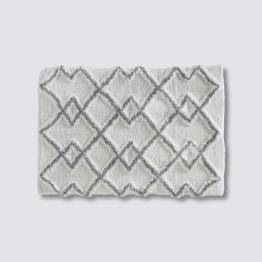 Five Tepih Per Banjo Grey&White 50X75Cm 2