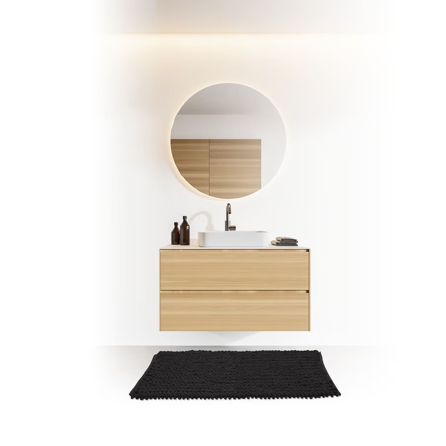Five Colorama Black - Tepih Per Banjo 50X70 Cm