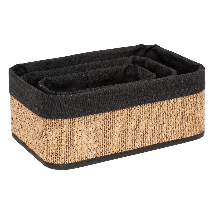 Five Black Bambu - Set Shporta 3Pcs