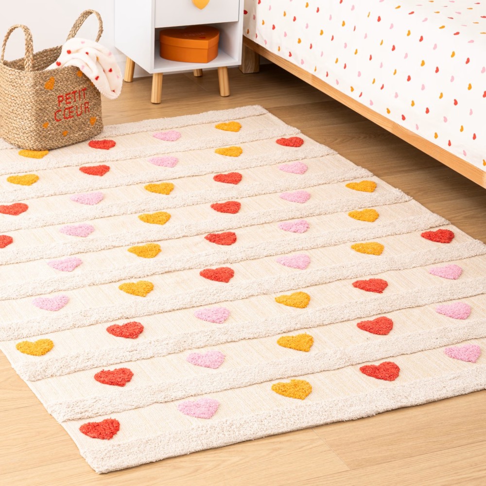 Heart 120X170 - Tepih Per Femije
