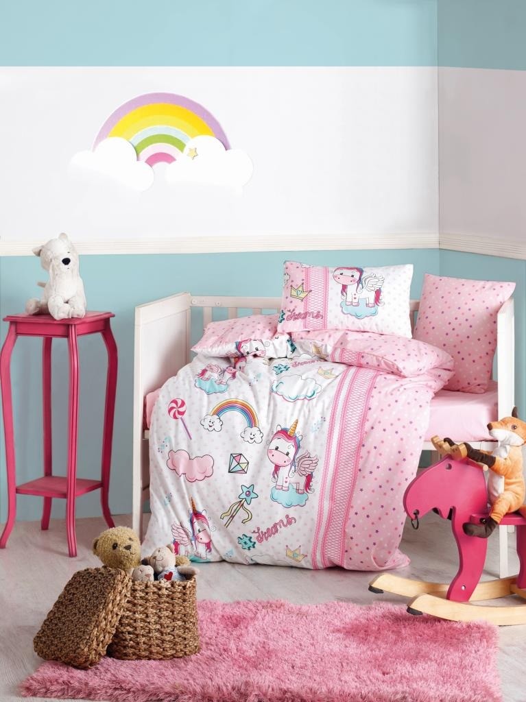 Unicorn Pembe – Set Kellef Per Bebe 100X150 Cm