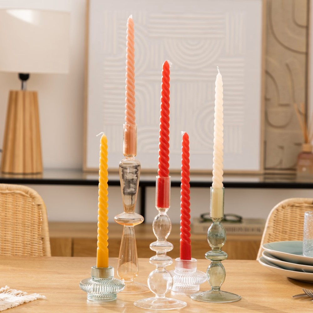 Twist Red - Set Qirinje Dekorues 4Pcs