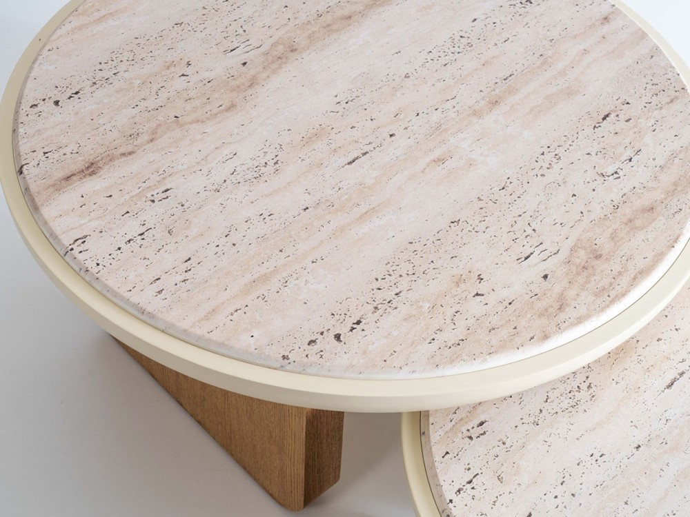 Manifesto Oak - Set Tavolina Dite 2Pcs