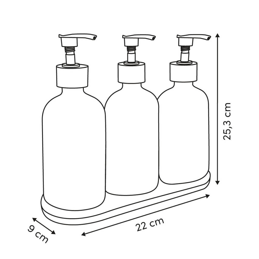 Five Set Dispanser 3Pcs